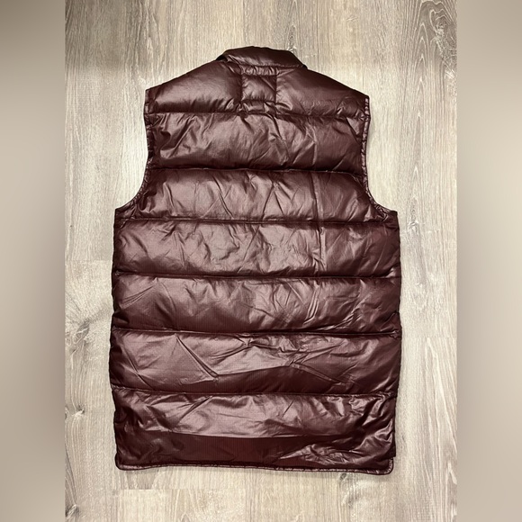Men's J. Crew Brown Outerwear Puffer Vest- Size XS- Pre-owned - Picture 4 of 5
